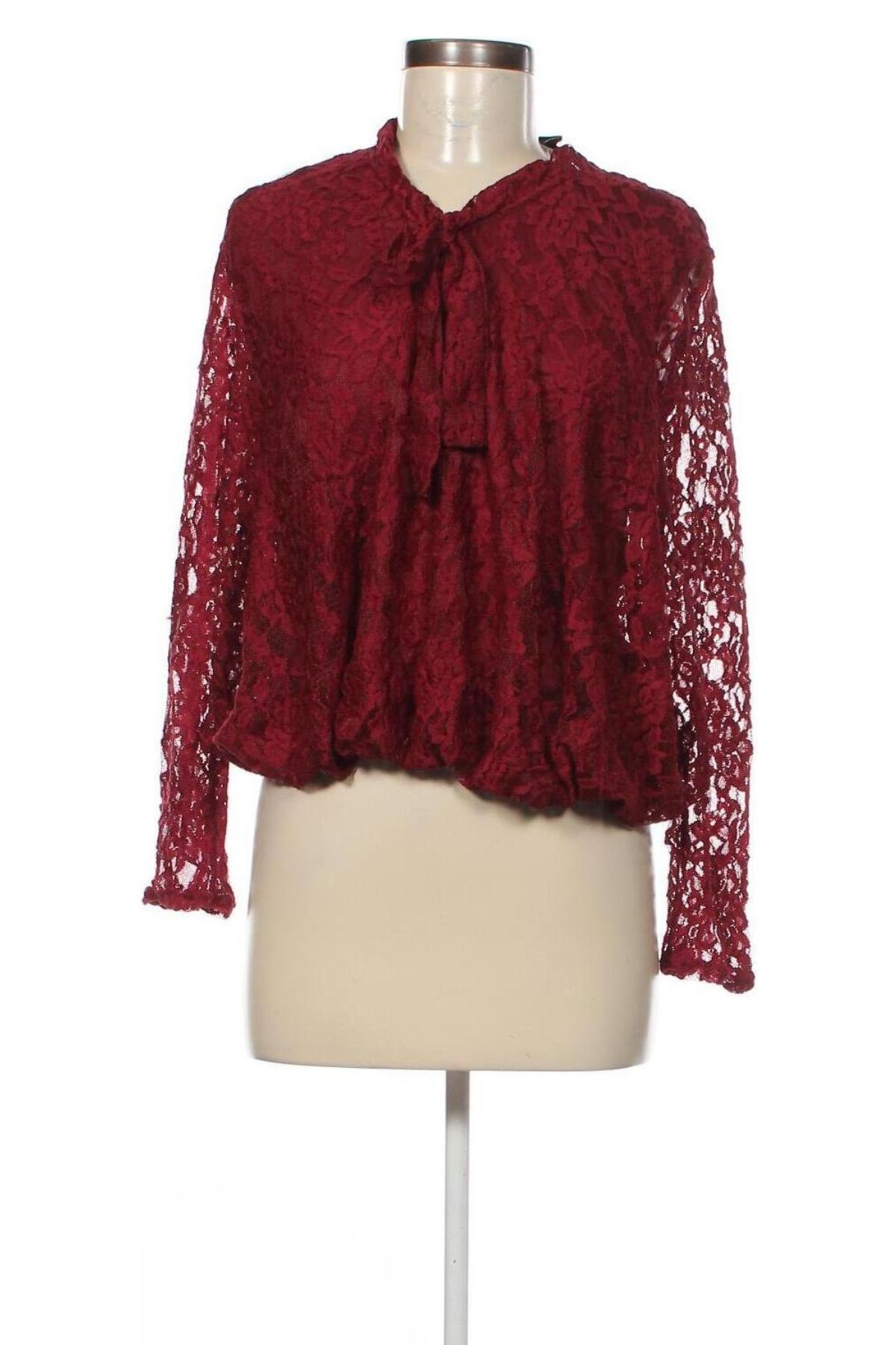 Γυναικεία μπλούζα Ashley Stewart, Μέγεθος M, Χρώμα Κόκκινο, Τιμή 6,68 €