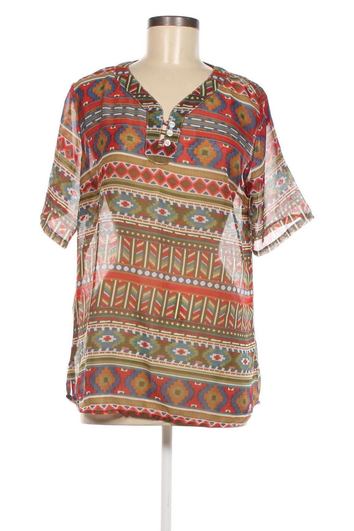 Γυναικεία μπλούζα Atlas For Women, Μέγεθος L, Χρώμα Πολύχρωμο, Τιμή 3,89 €