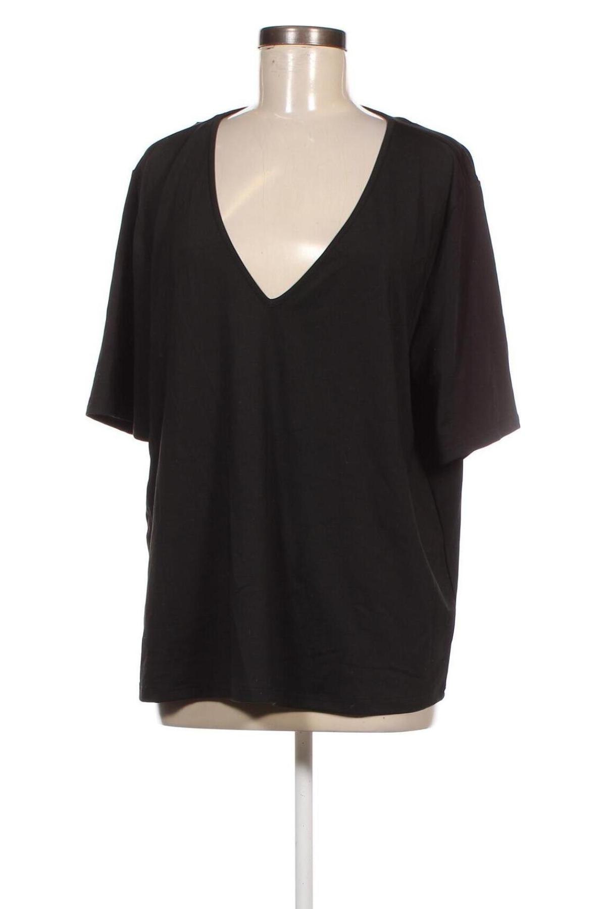 Γυναικεία μπλούζα Atmos & Here, Μέγεθος XL, Χρώμα Μαύρο, Τιμή 20,04 €