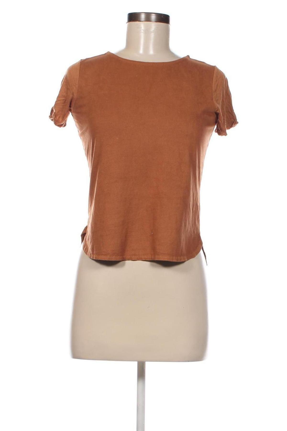 Γυναικεία μπλούζα Atmosphere, Μέγεθος XS, Χρώμα Καφέ, Τιμή 2,70 €