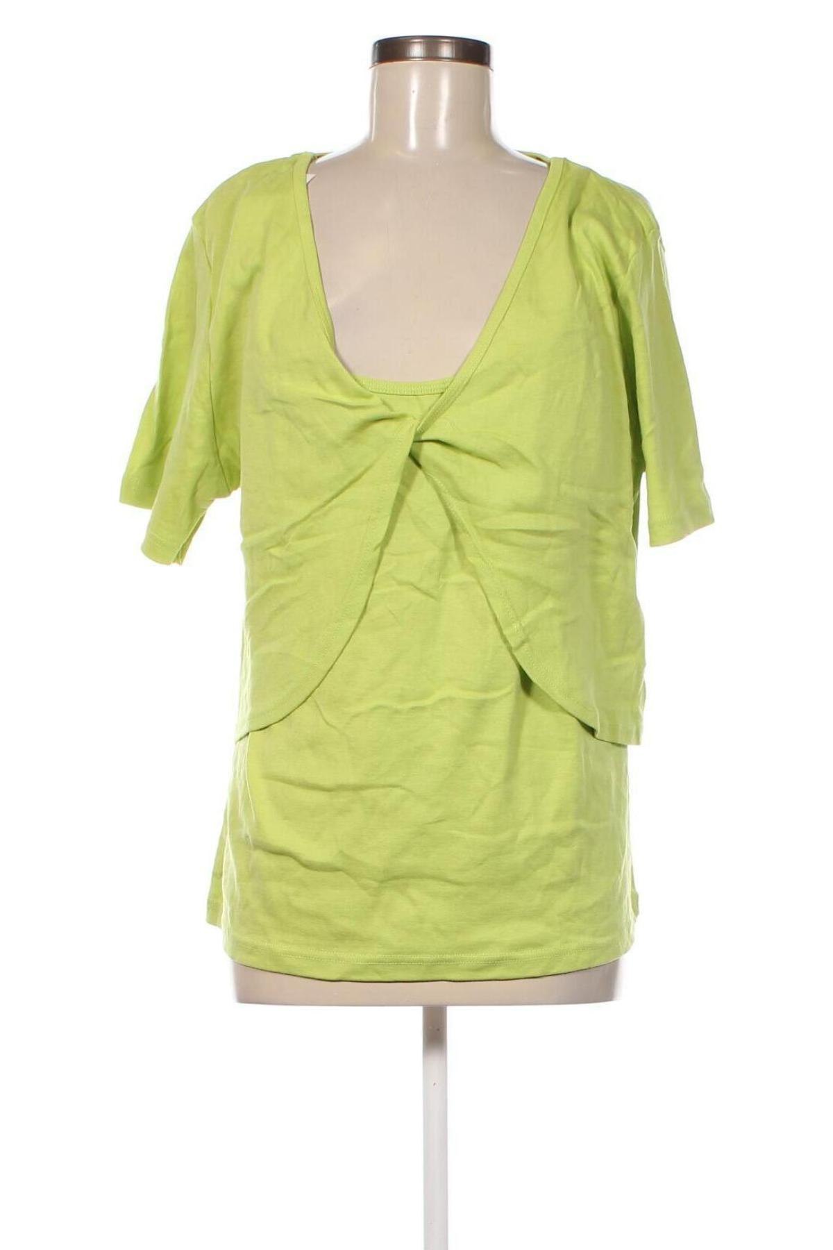 Дамска блуза Being Casual, Размер XXL, Цвят Зелен, Цена 31,00 лв.