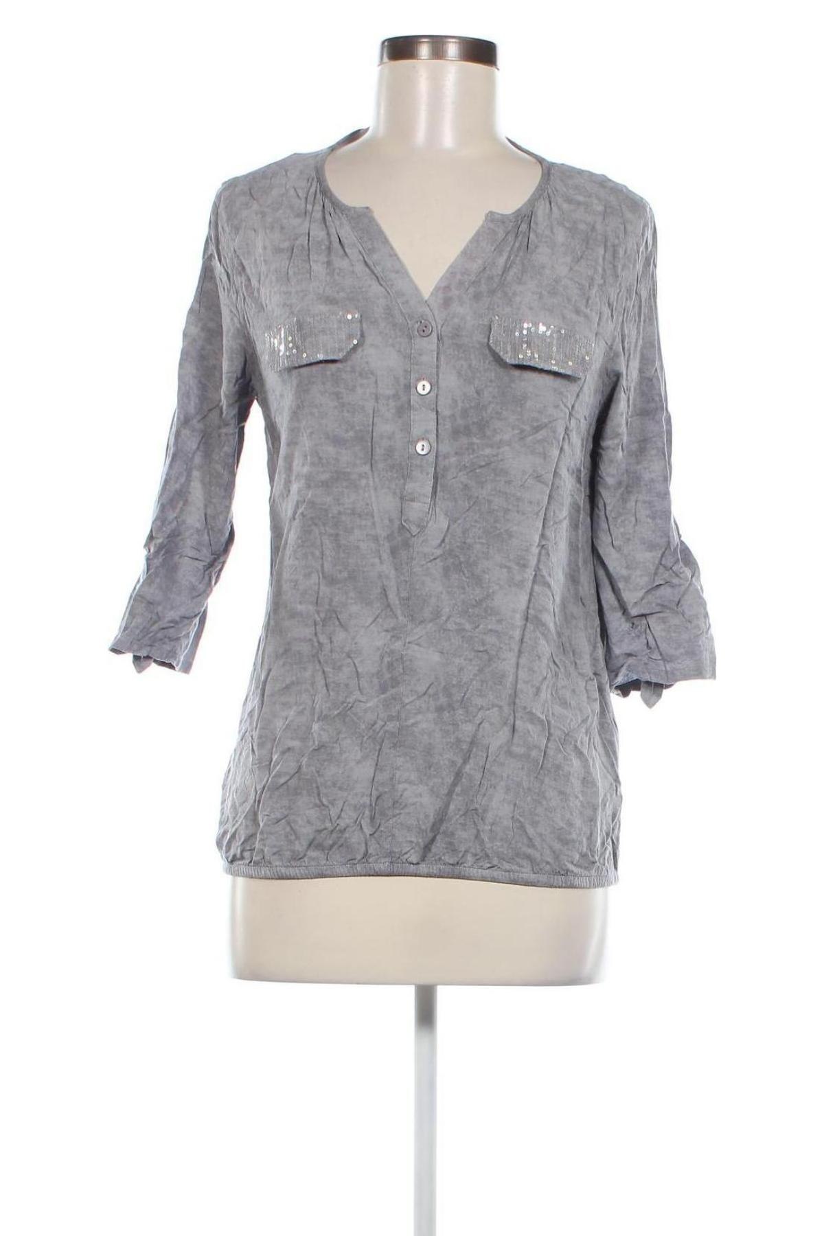 Γυναικεία μπλούζα Bexleys, Μέγεθος M, Χρώμα Γκρί, Τιμή 2,97 €