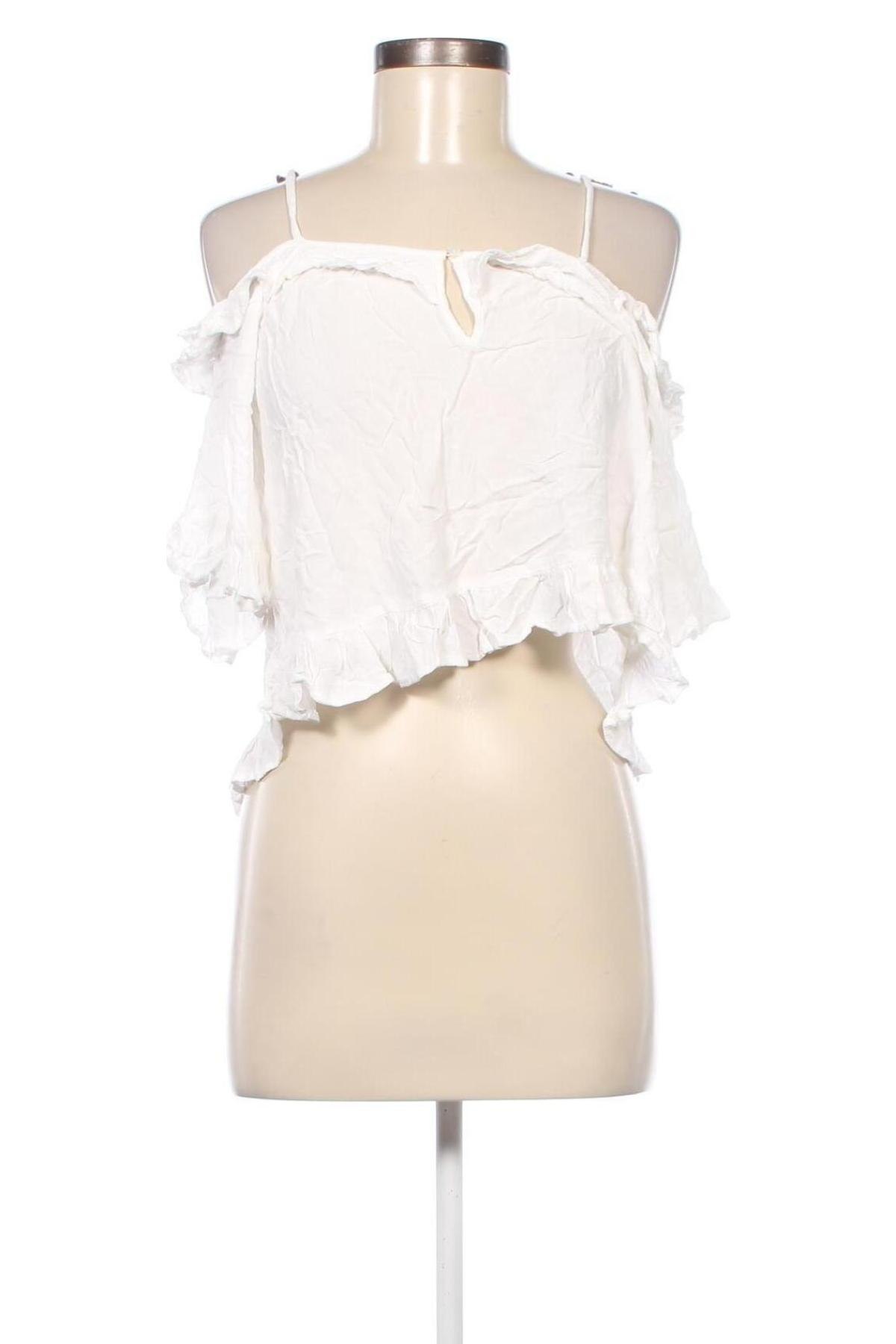 Γυναικεία μπλούζα Bik Bok, Μέγεθος XS, Χρώμα Λευκό, Τιμή 3,06 €