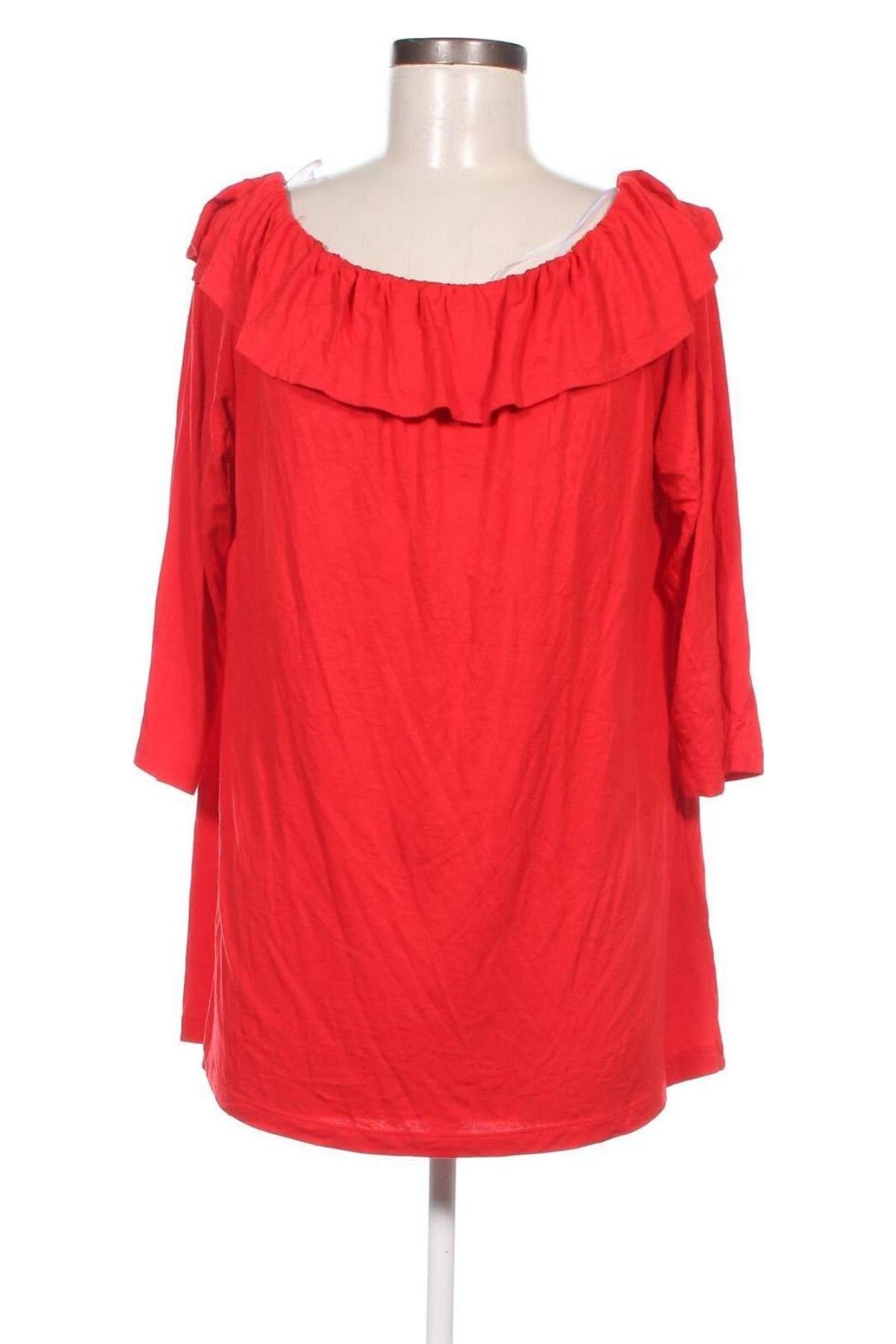 Γυναικεία μπλούζα Body Flirt, Μέγεθος XL, Χρώμα Κόκκινο, Τιμή 4,94 €
