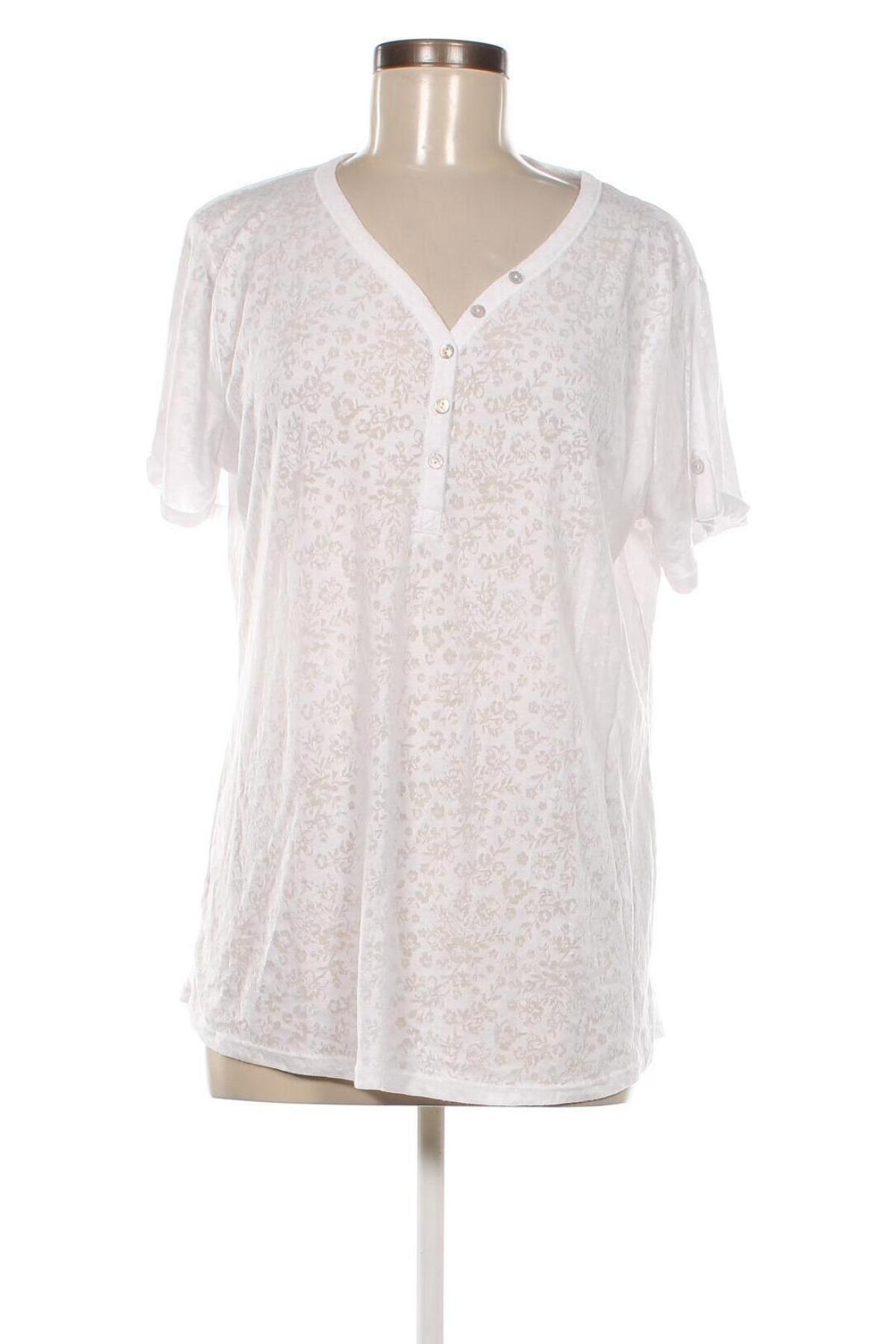 Γυναικεία μπλούζα C&A, Μέγεθος L, Χρώμα Λευκό, Τιμή 4,23 €