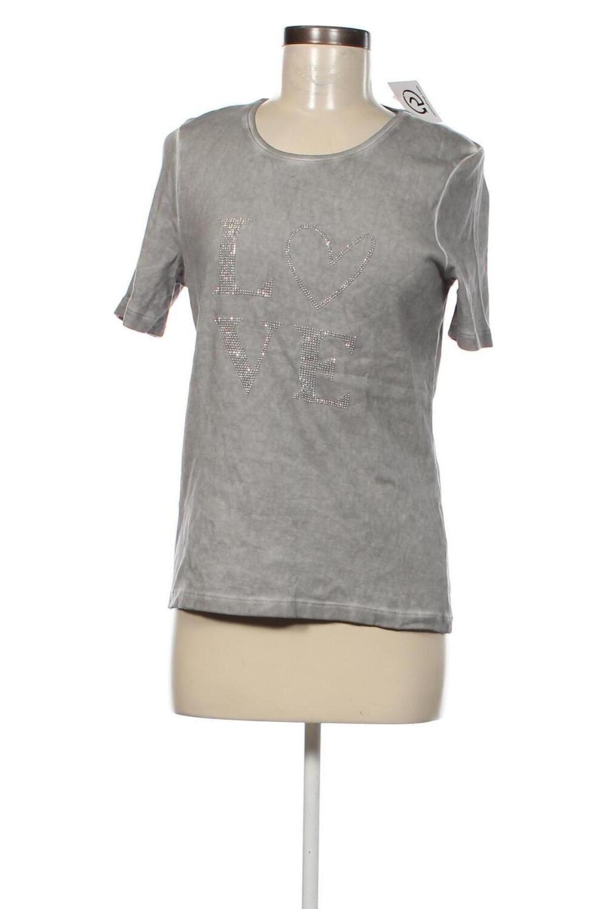 Damen Shirt Clarina Collection, Größe M, Farbe Grau, Preis 1,98 €