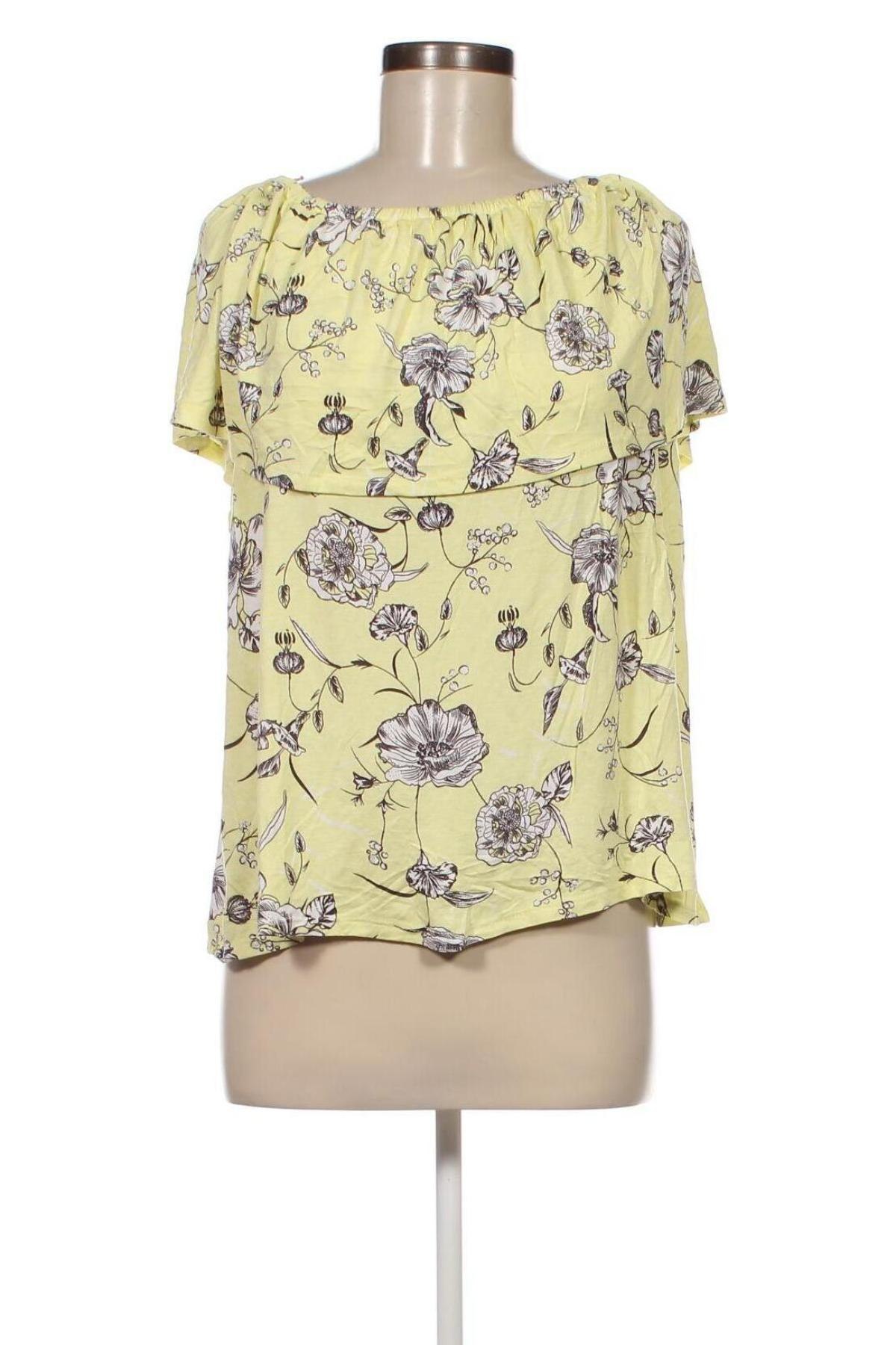 Дамска блуза Clothing & Co, Размер XL, Цвят Жълт, Цена 19,00 лв.