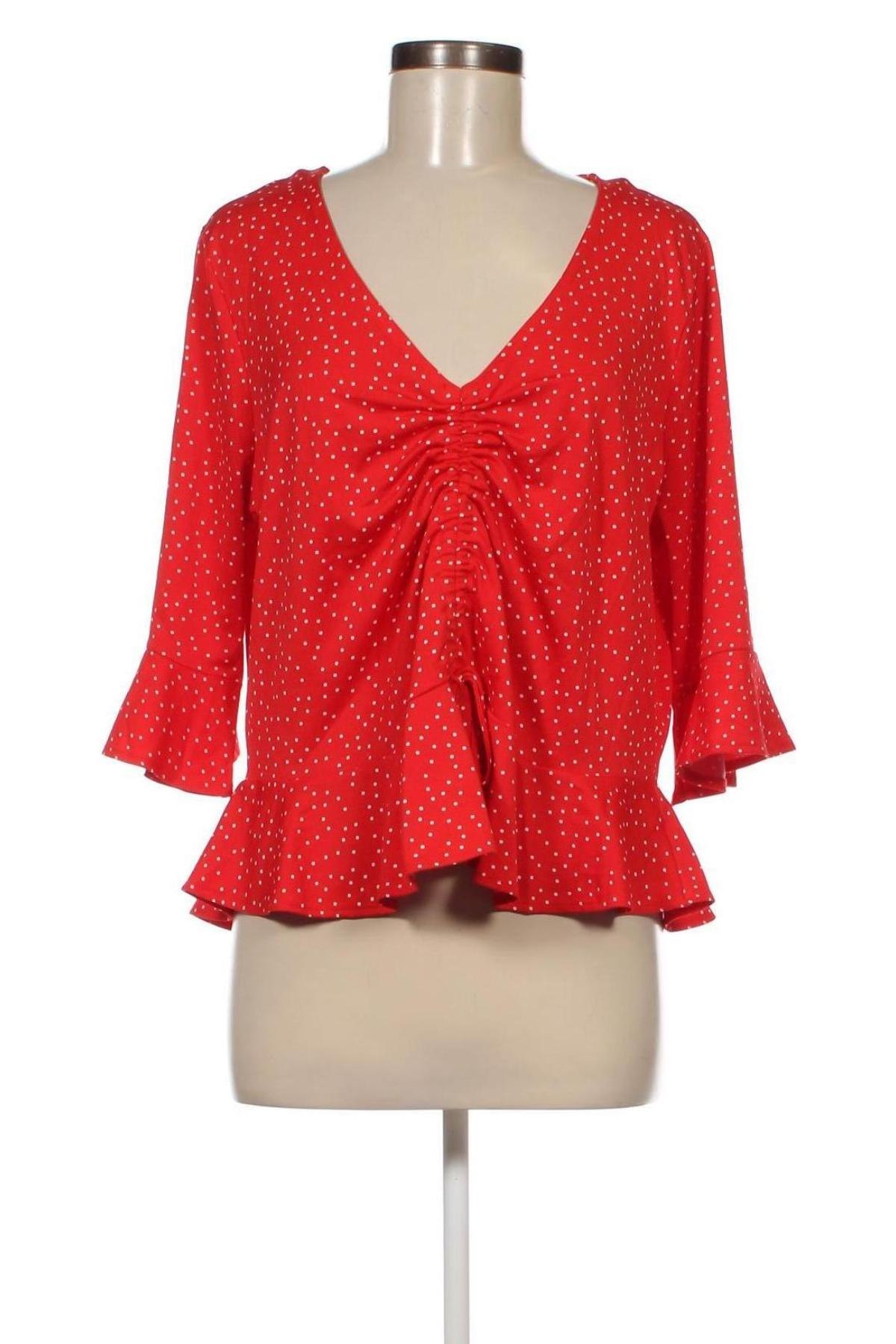 Γυναικεία μπλούζα Crossroads, Μέγεθος XL, Χρώμα Κόκκινο, Τιμή 18,26 €