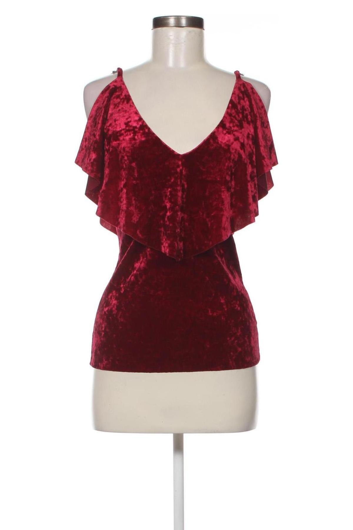 Γυναικεία μπλούζα Dilvin, Μέγεθος S, Χρώμα Κόκκινο, Τιμή 4,08 €