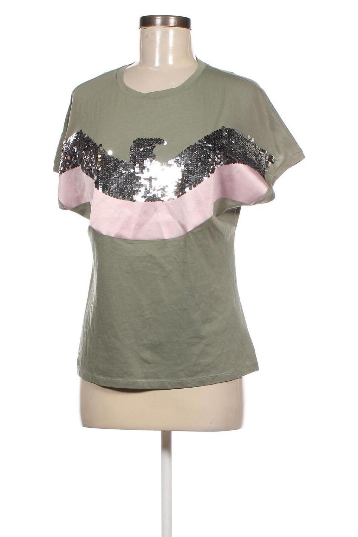 Γυναικεία μπλούζα Emporio Armani, Μέγεθος L, Χρώμα Πράσινο, Τιμή 91,76 €