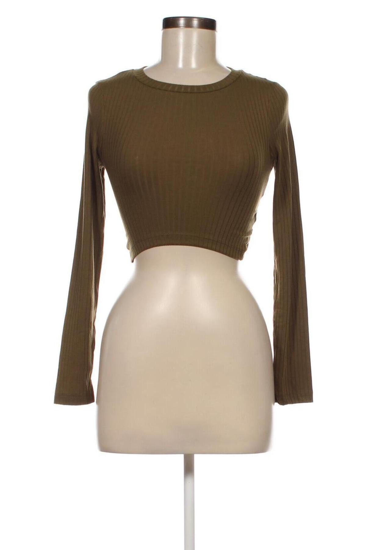 Γυναικεία μπλούζα Even&Odd, Μέγεθος XS, Χρώμα Πράσινο, Τιμή 4,31 €