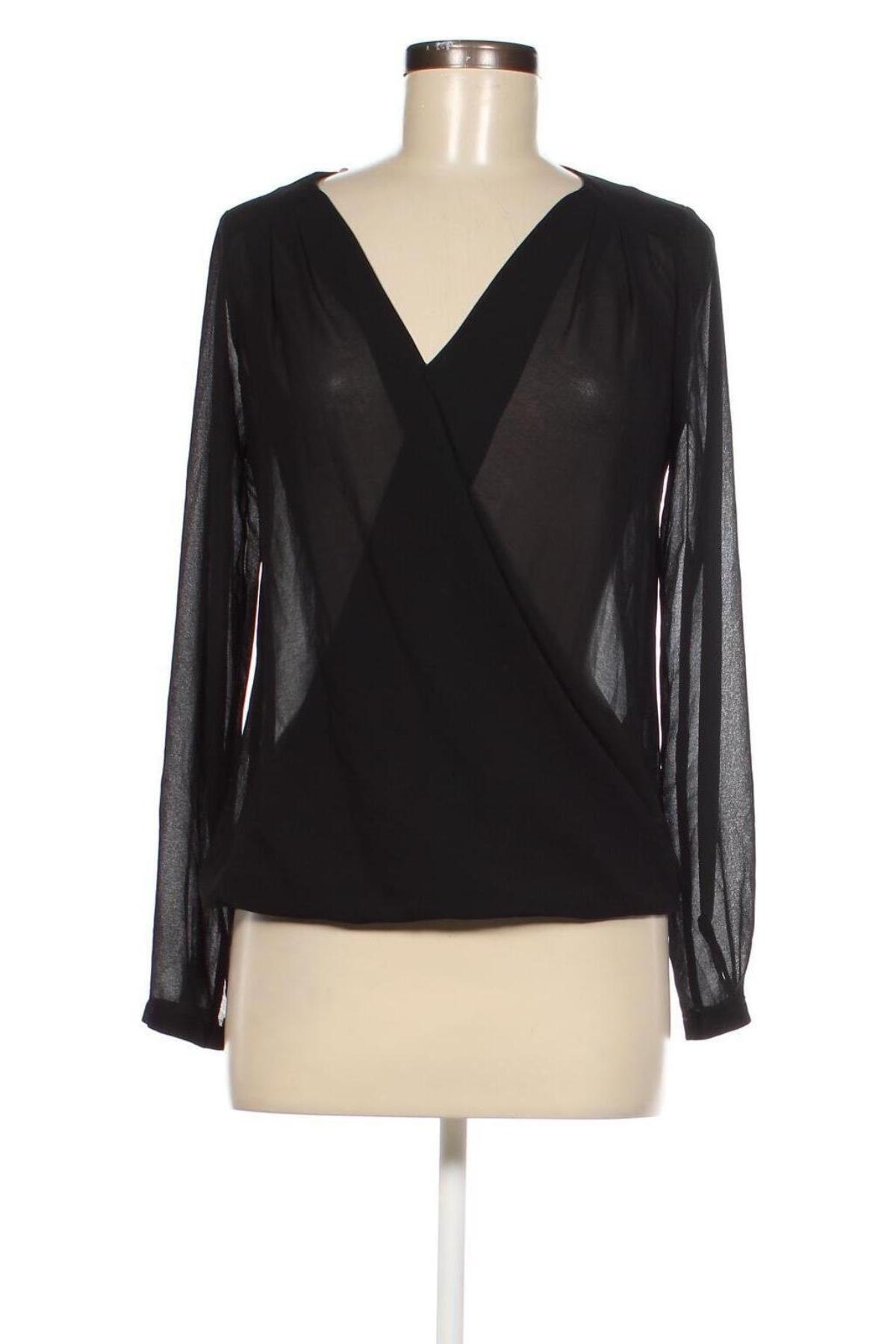 Дамска блуза F&F, Размер XS, Цвят Черен, Цена 3,99 лв.