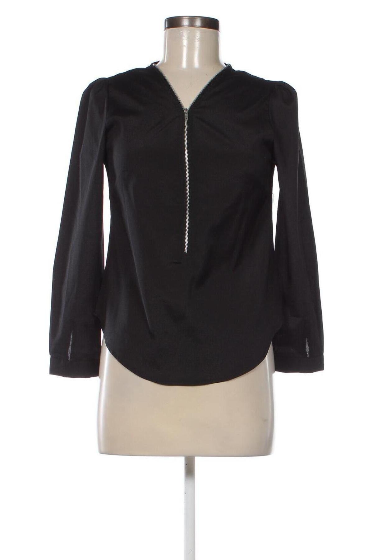 Γυναικεία μπλούζα Fancyqube, Μέγεθος S, Χρώμα Μαύρο, Τιμή 8,00 €