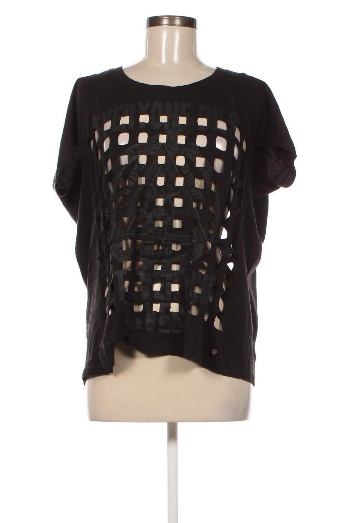 Дамска блуза Firetrap, Размер S, Цвят Черен, Цена 6,24 лв.