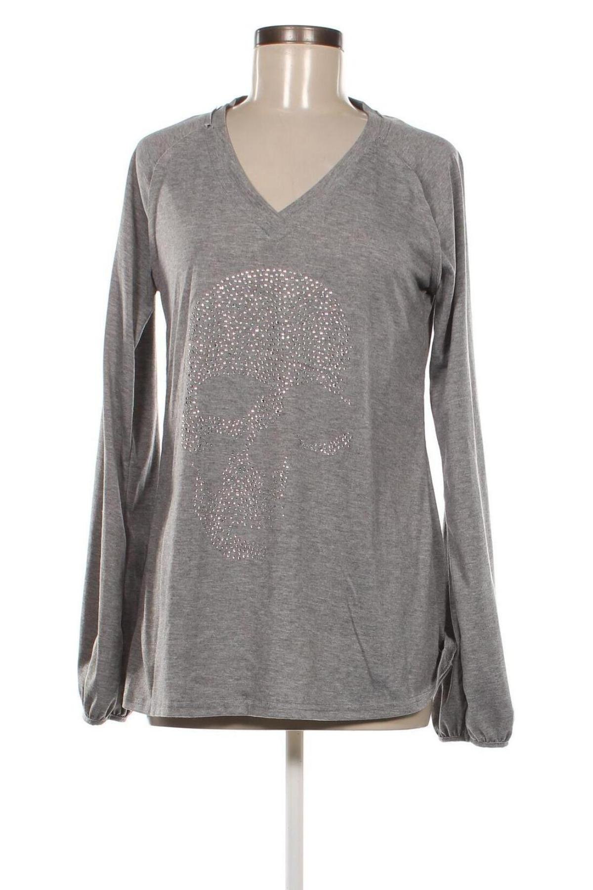 Damen Shirt Flamingo, Größe S, Farbe Grau, Preis 3,00 €