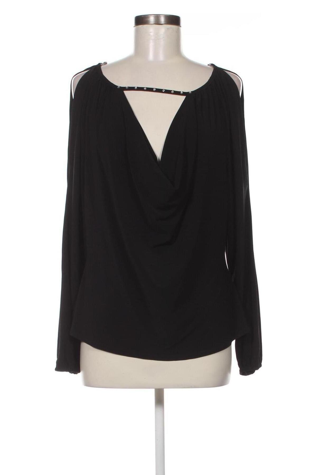 Дамска блуза For Women, Размер L, Цвят Черен, Цена 6,65 лв.