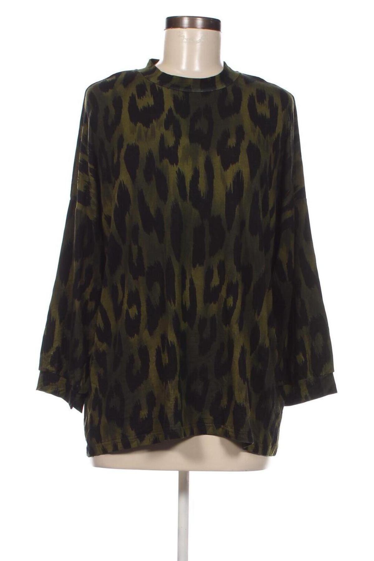 Дамска блуза Fransa, Размер L, Цвят Зелен, Цена 72,00 лв.