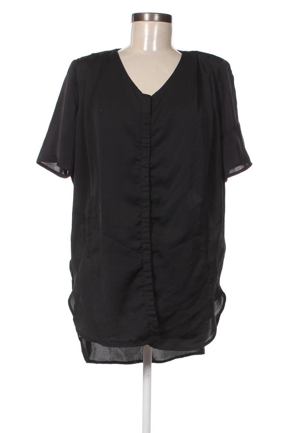 Γυναικεία μπλούζα Gestuz, Μέγεθος M, Χρώμα Μαύρο, Τιμή 13,36 €