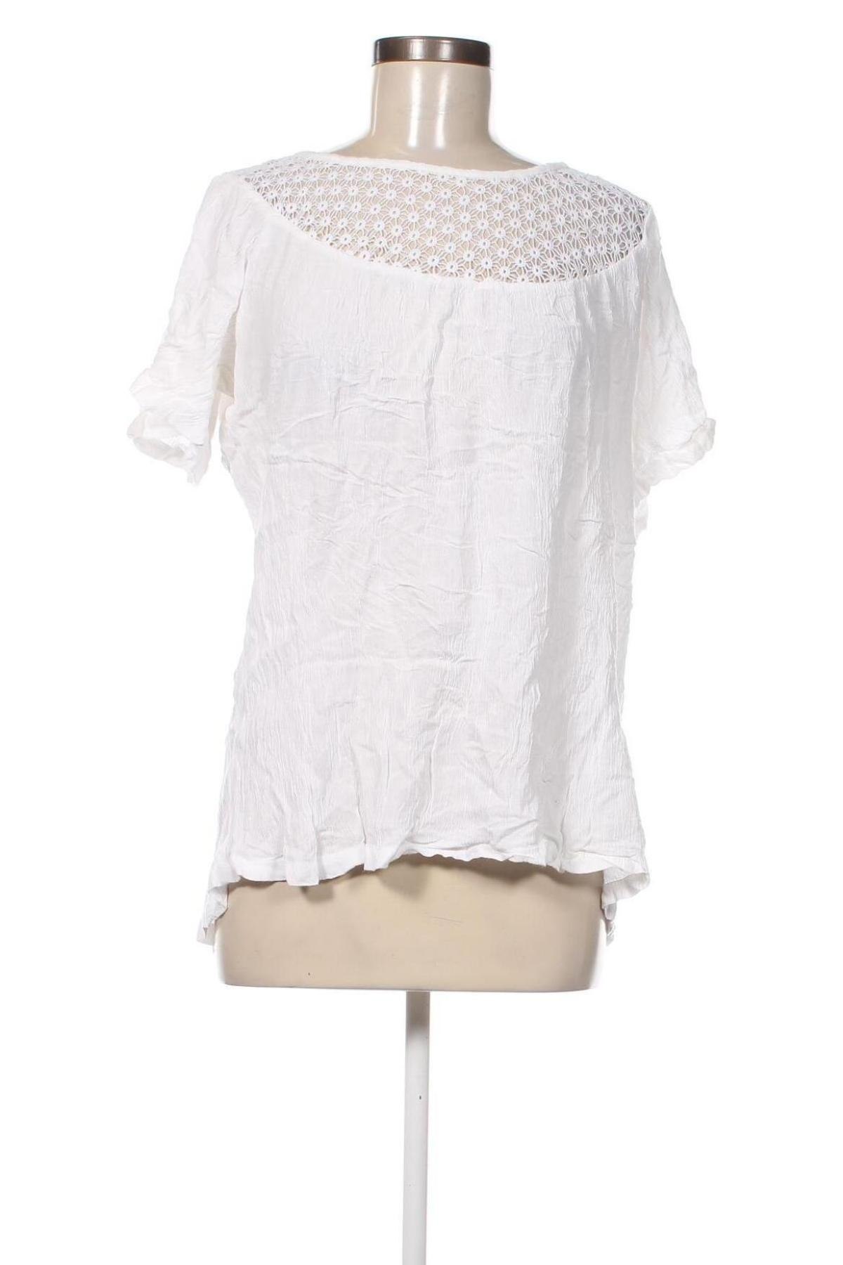 Γυναικεία μπλούζα Gina, Μέγεθος XL, Χρώμα Λευκό, Τιμή 11,75 €