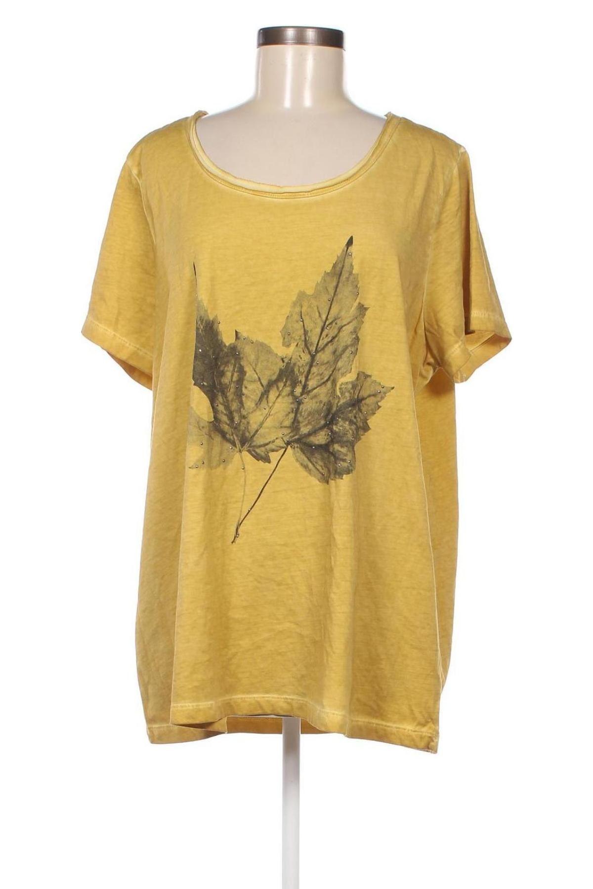 Дамска блуза Gina Benotti, Размер XL, Цвят Жълт, Цена 19,00 лв.