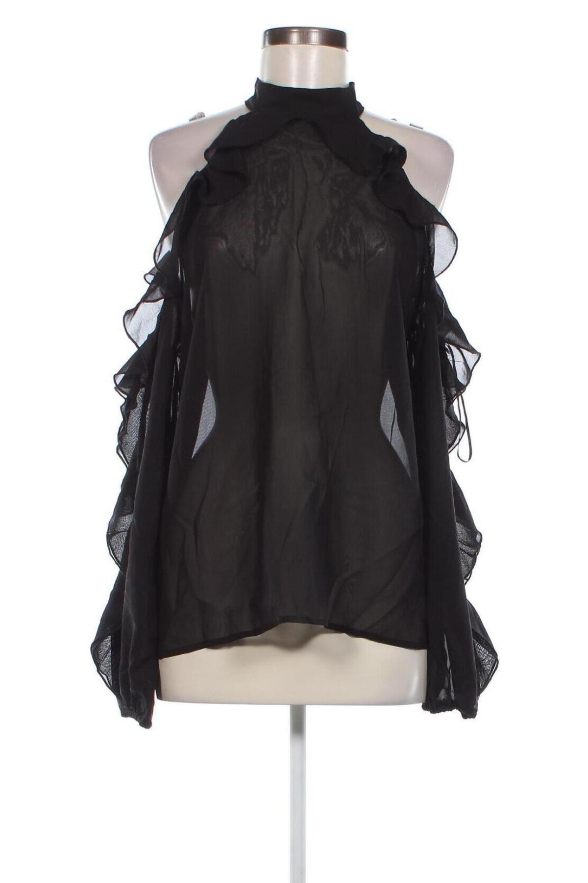 Дамска блуза Gina Tricot, Размер M, Цвят Черен, Цена 15,00 лв.