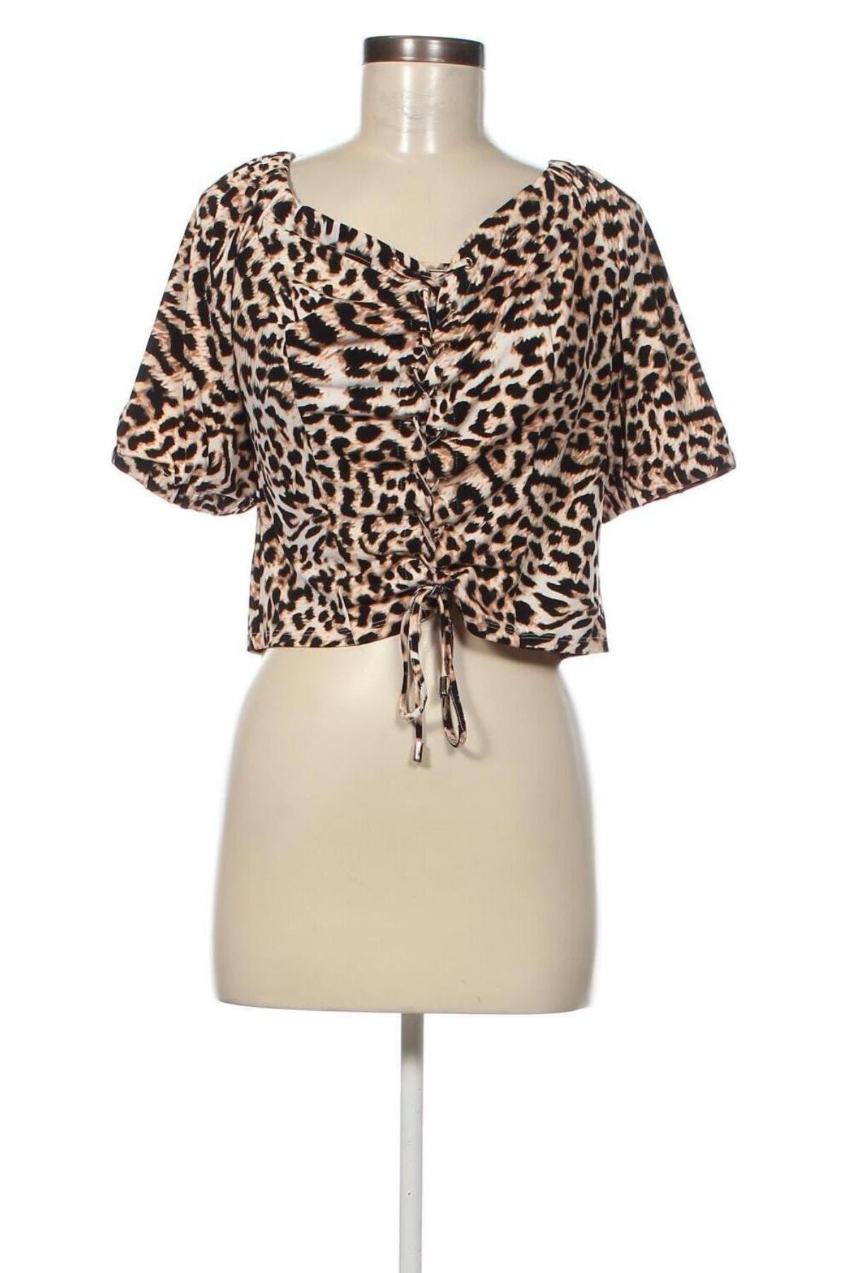Γυναικεία μπλούζα Guess, Μέγεθος XL, Χρώμα Πολύχρωμο, Τιμή 16,40 €
