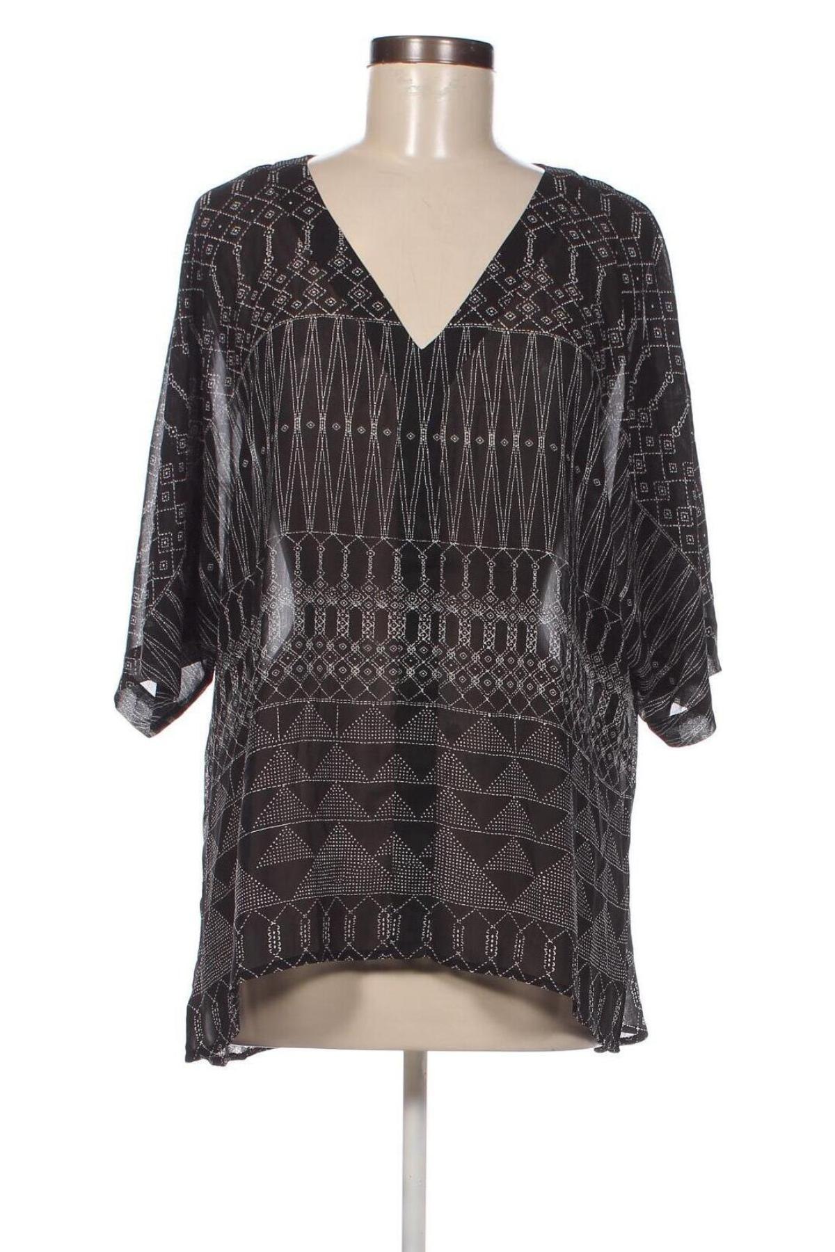 Γυναικεία μπλούζα H&M, Μέγεθος XL, Χρώμα Μαύρο, Τιμή 19,18 €