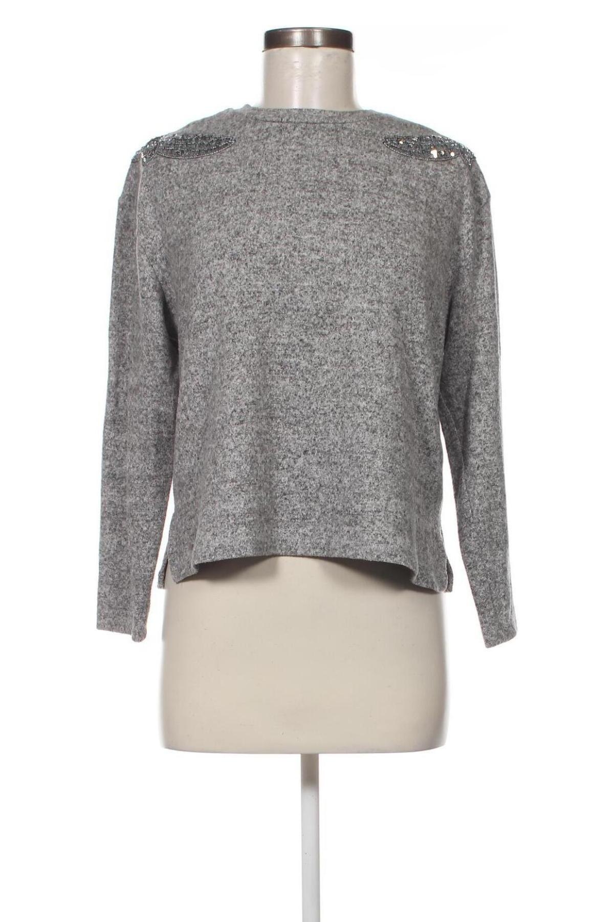 Damen Shirt H&M, Größe S, Farbe Grau, Preis 7,13 €