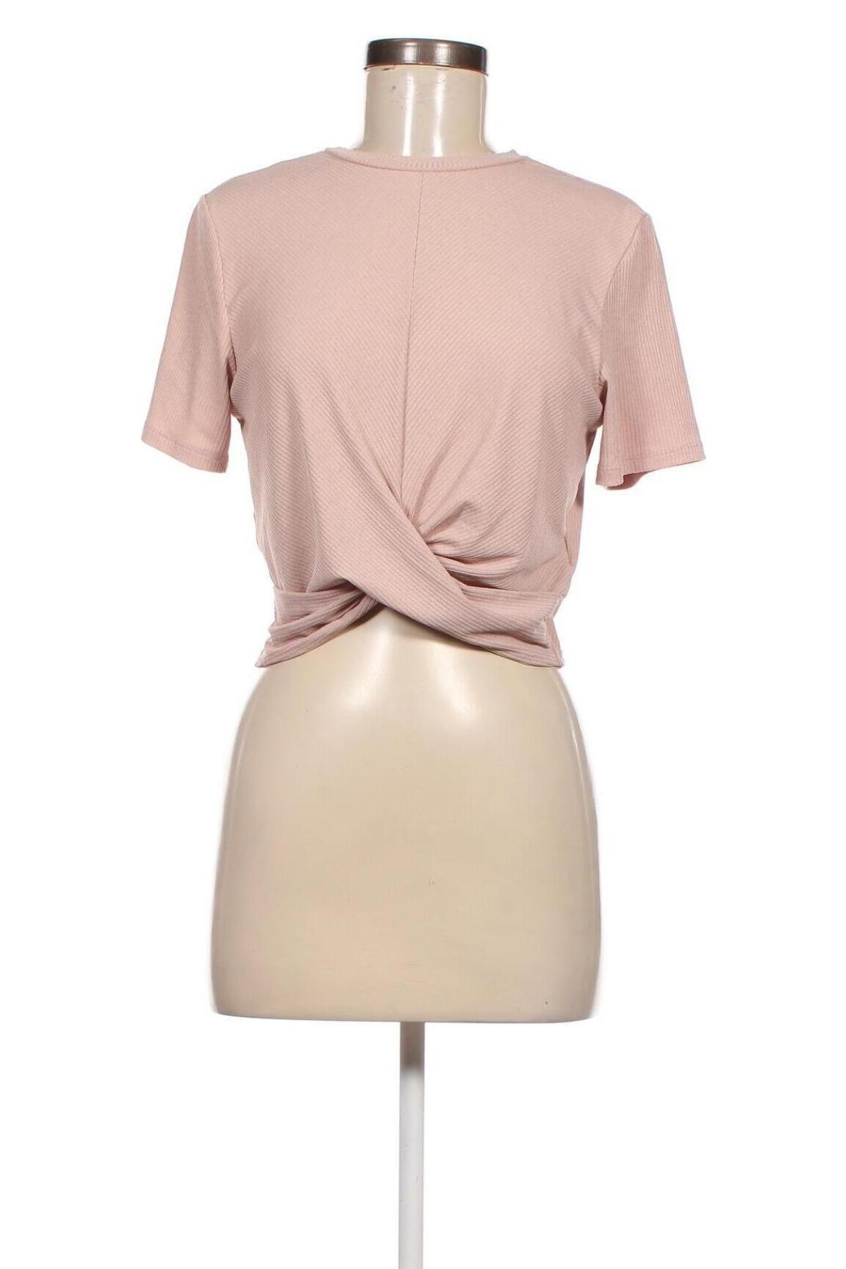 Дамска блуза H&M Divided, Размер L, Цвят Бежов, Цена 19,00 лв.