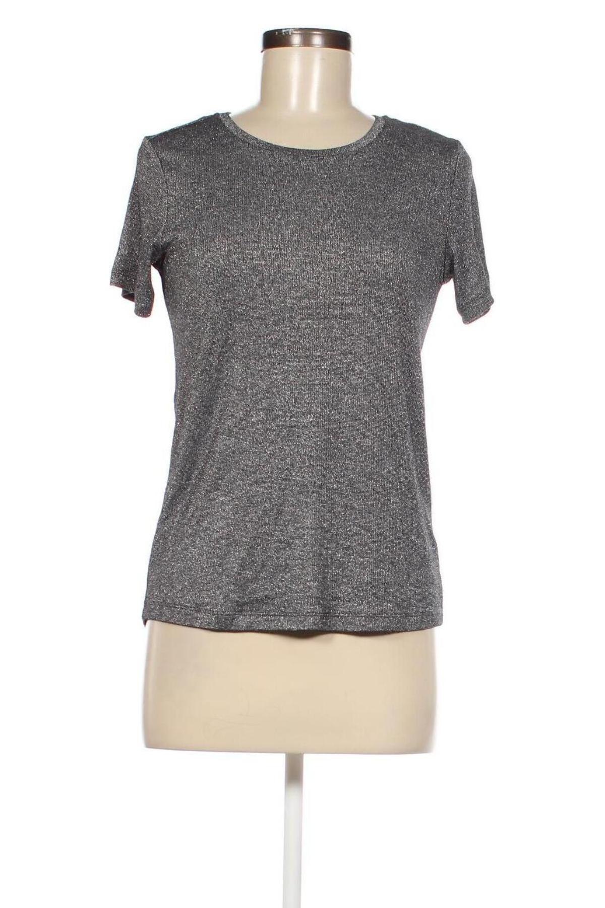Дамска блуза H&M L.O.G.G., Размер XS, Цвят Сребрист, Цена 4,75 лв.
