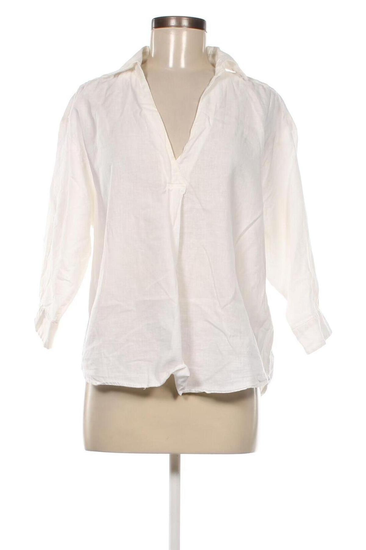 Дамска блуза H&M L.O.G.G., Размер XS, Цвят Бял, Цена 20,39 лв.