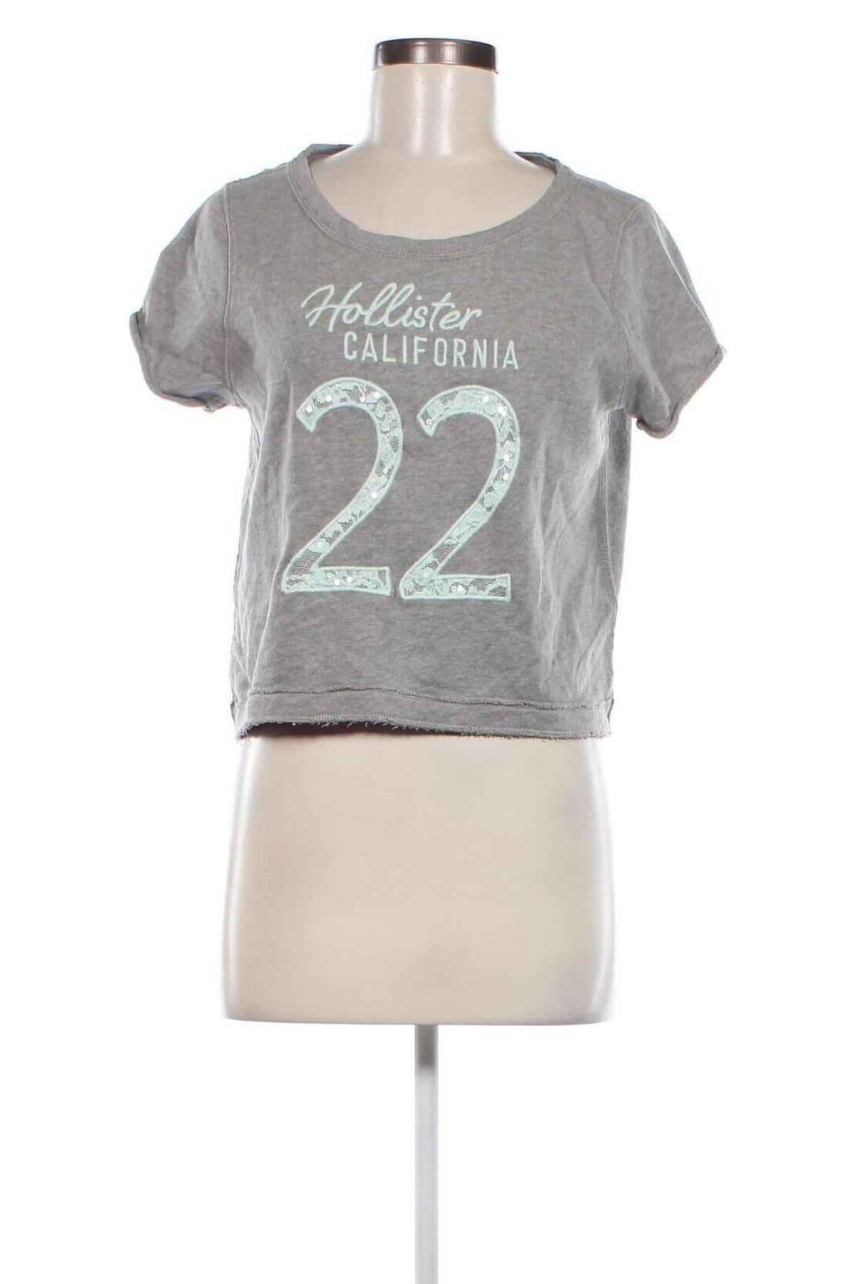 Damen Shirt Holloway, Größe L, Farbe Grau, Preis 3,83 €