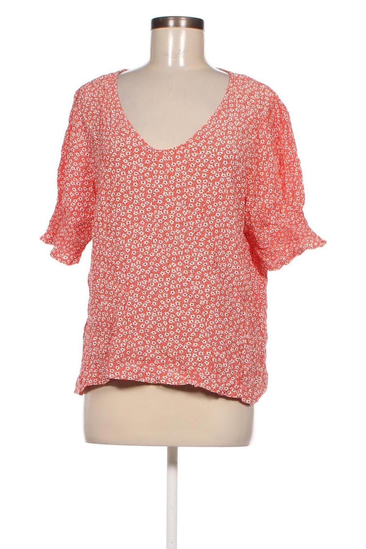 Γυναικεία μπλούζα Ichi, Μέγεθος L, Χρώμα Κόκκινο, Τιμή 5,94 €