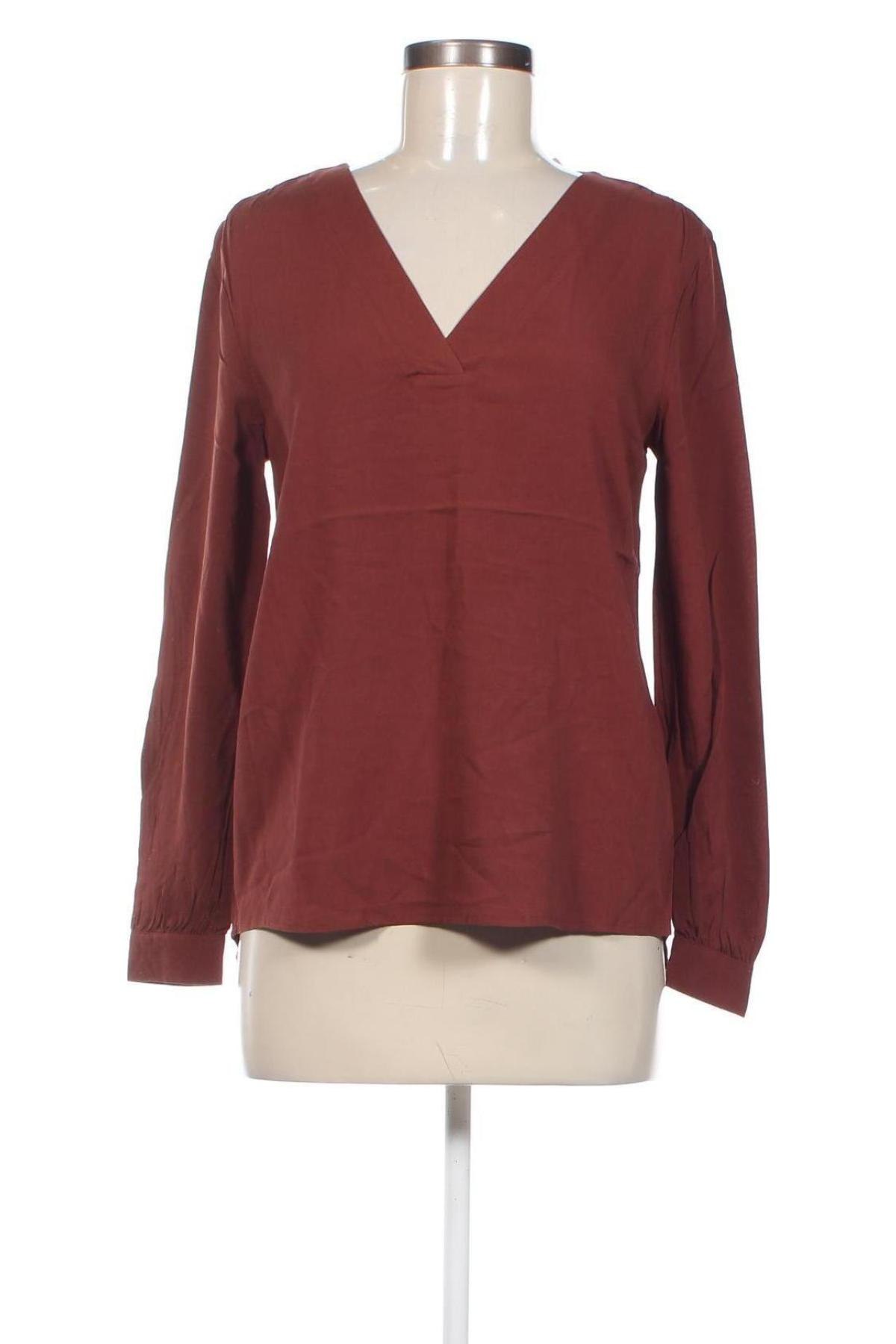Дамска блуза Jacqueline De Yong, Размер XS, Цвят Кафяв, Цена 4,65 лв.