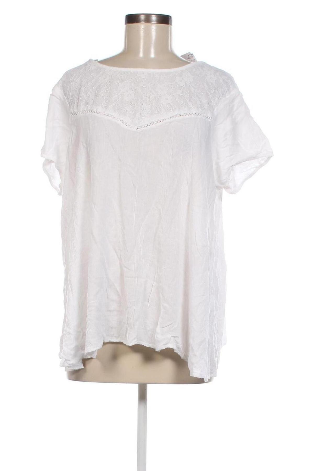 Дамска блуза Janina, Размер XL, Цвят Бял, Цена 19,00 лв.