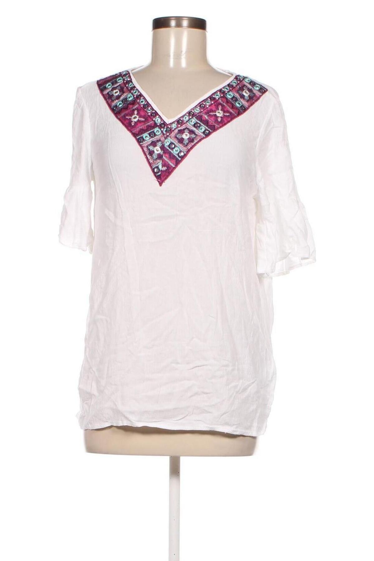 Damen Shirt Jean Pascale, Größe M, Farbe Weiß, Preis 13,22 €