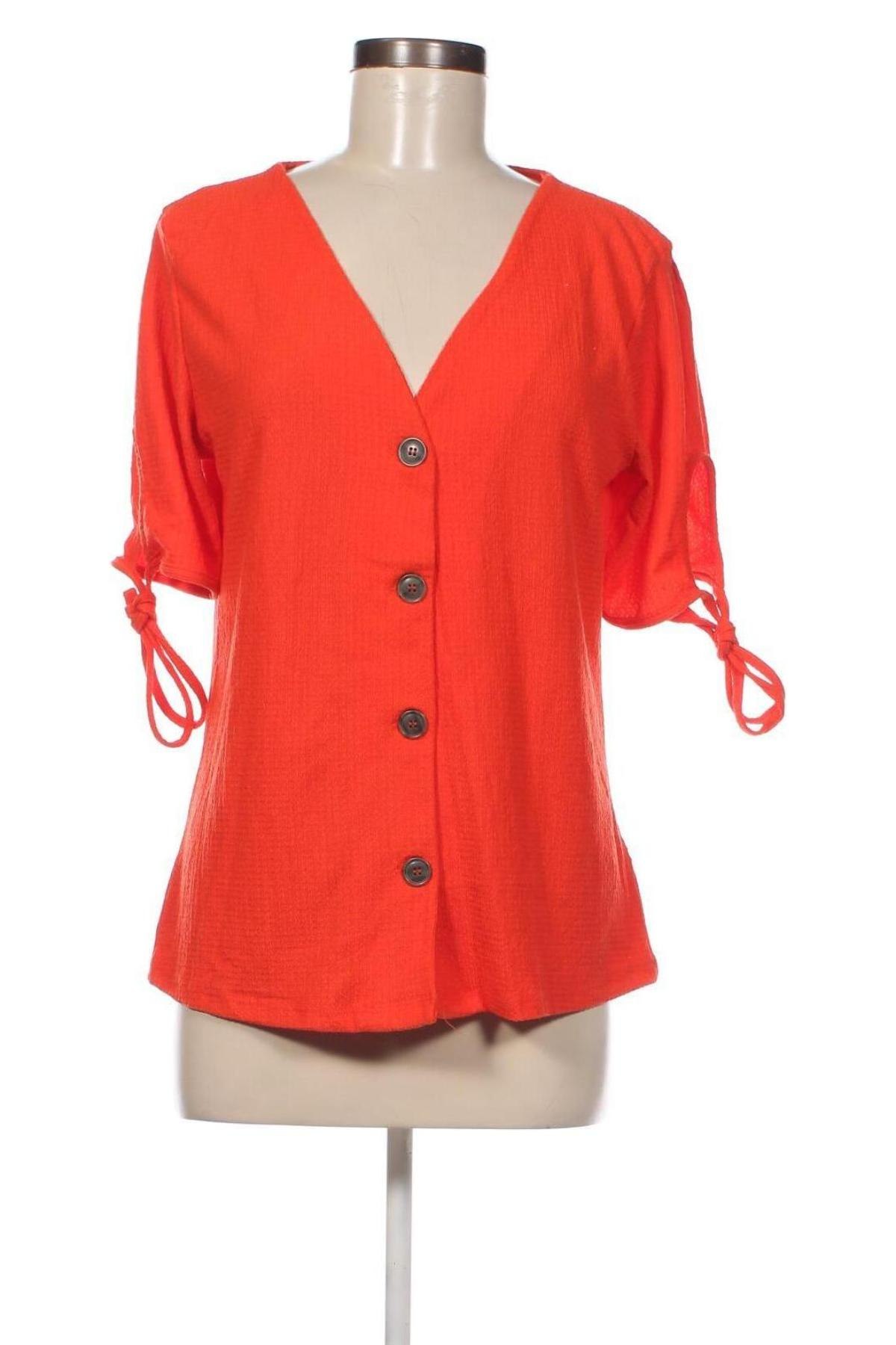 Γυναικεία μπλούζα Jean Pascale, Μέγεθος M, Χρώμα Πορτοκαλί, Τιμή 19,18 €