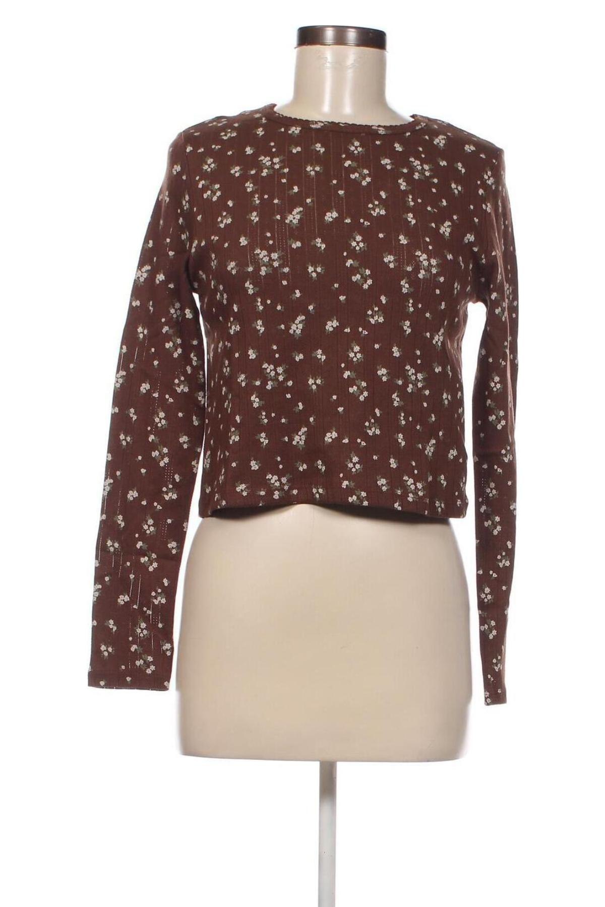 Γυναικεία μπλούζα Jennyfer, Μέγεθος XL, Χρώμα Καφέ, Τιμή 4,15 €