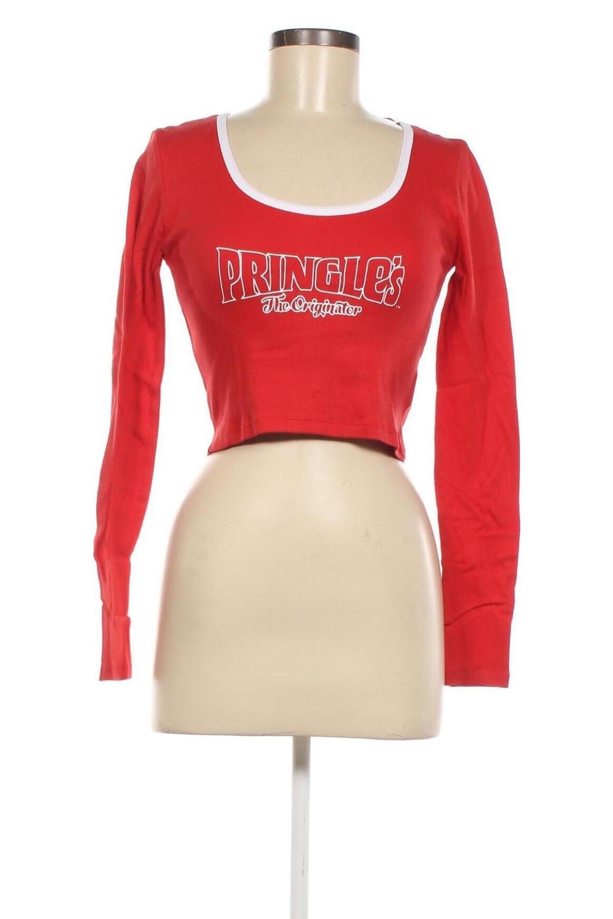 Дамска блуза Jennyfer, Размер M, Цвят Червен, Цена 8,68 лв.