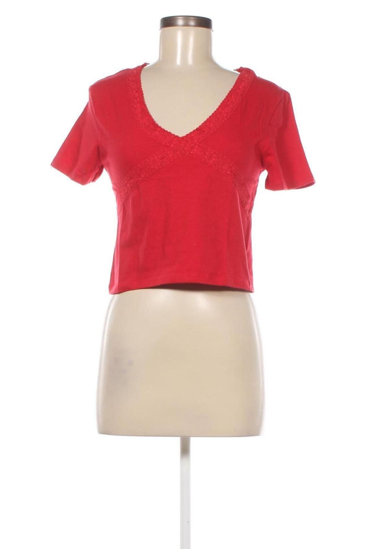 Γυναικεία μπλούζα Jennyfer, Μέγεθος L, Χρώμα Κόκκινο, Τιμή 4,79 €