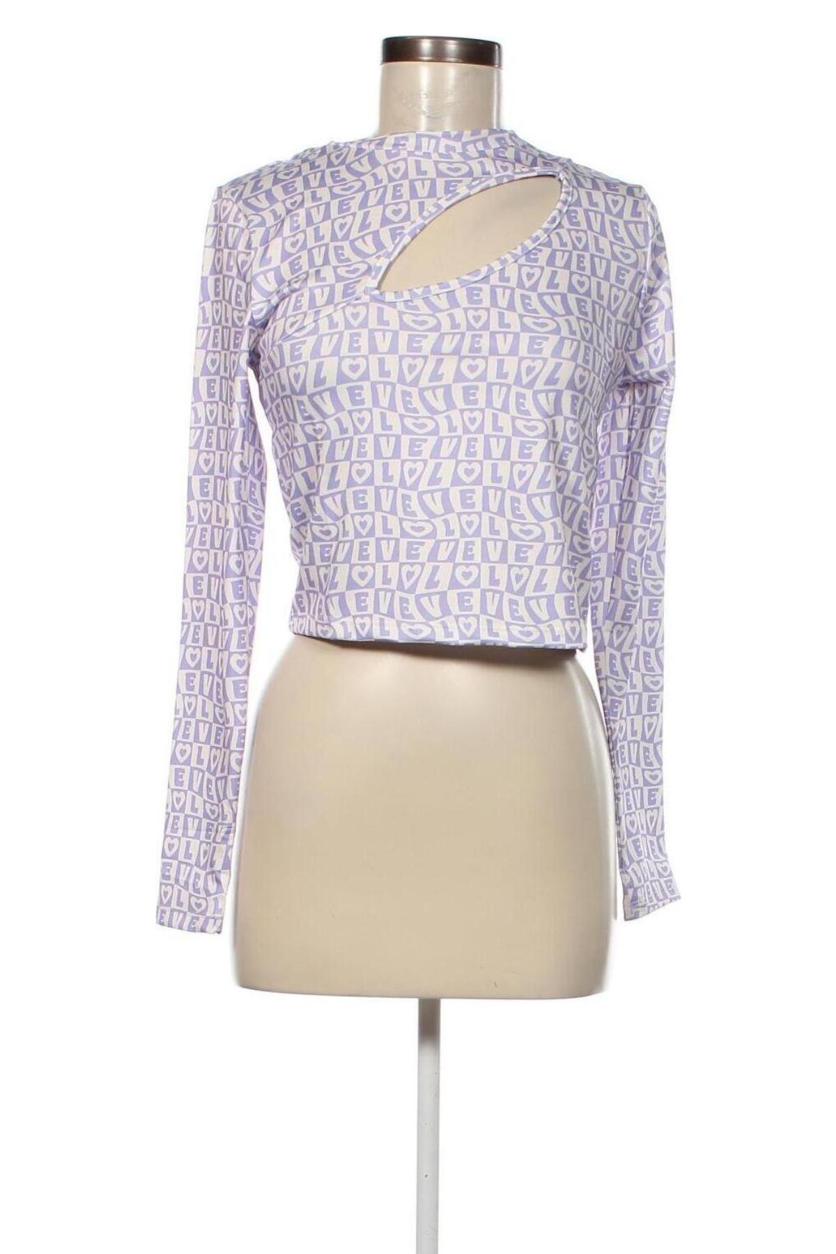 Γυναικεία μπλούζα Jennyfer, Μέγεθος L, Χρώμα Πολύχρωμο, Τιμή 4,47 €