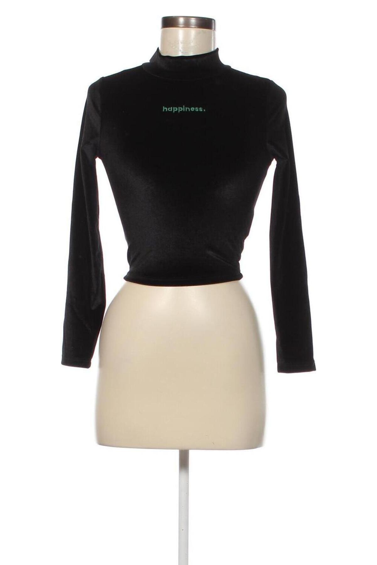 Дамска блуза Jennyfer, Размер XXS, Цвят Черен, Цена 9,30 лв.
