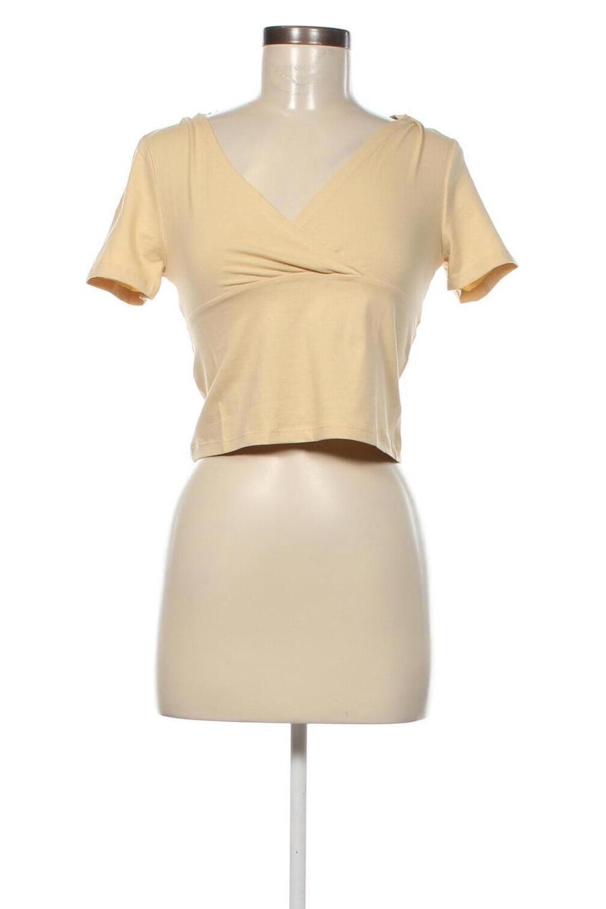 Γυναικεία μπλούζα Jennyfer, Μέγεθος L, Χρώμα  Μπέζ, Τιμή 2,40 €