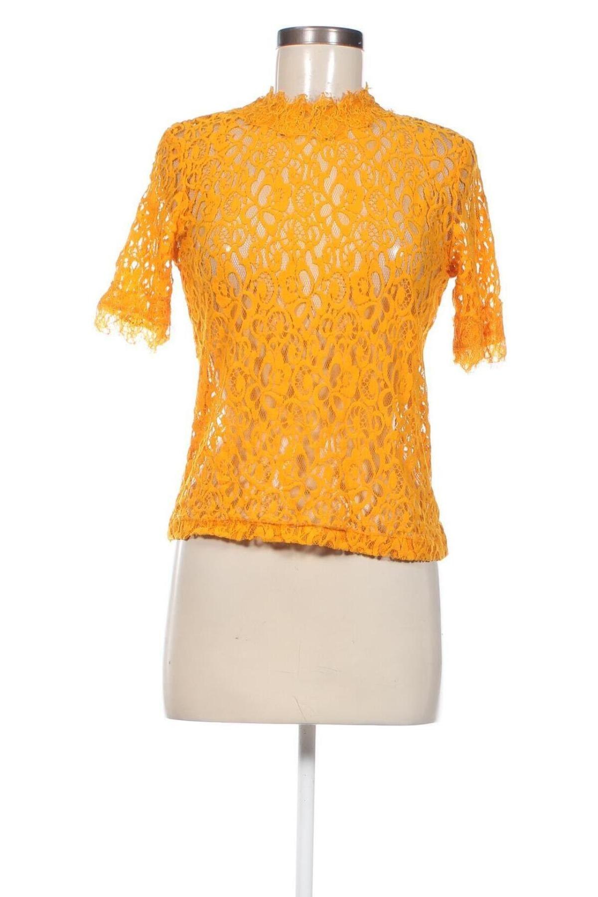 Damen Shirt Juffrouw Jansen, Größe XS, Farbe Orange, Preis € 2,60