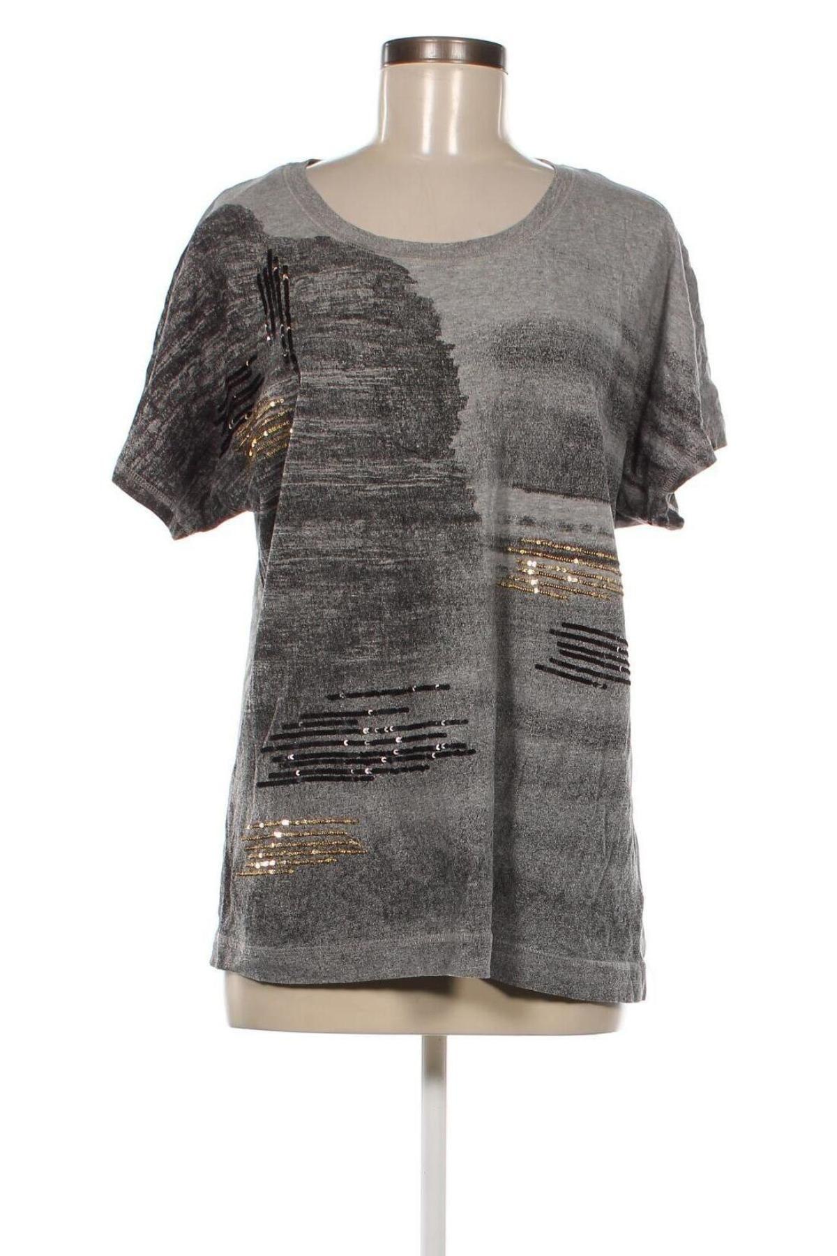 Γυναικεία μπλούζα KappAhl, Μέγεθος M, Χρώμα Γκρί, Τιμή 9,28 €