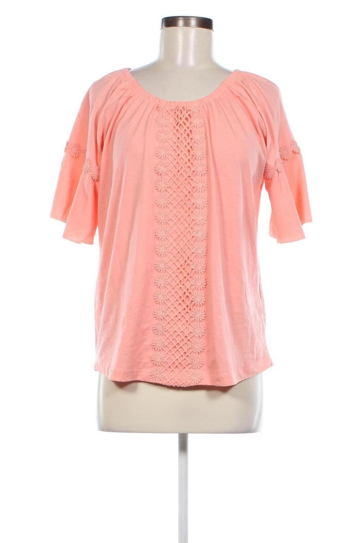 Дамска блуза Laura Torelli, Размер M, Цвят Розов, Цена 7,79 лв.