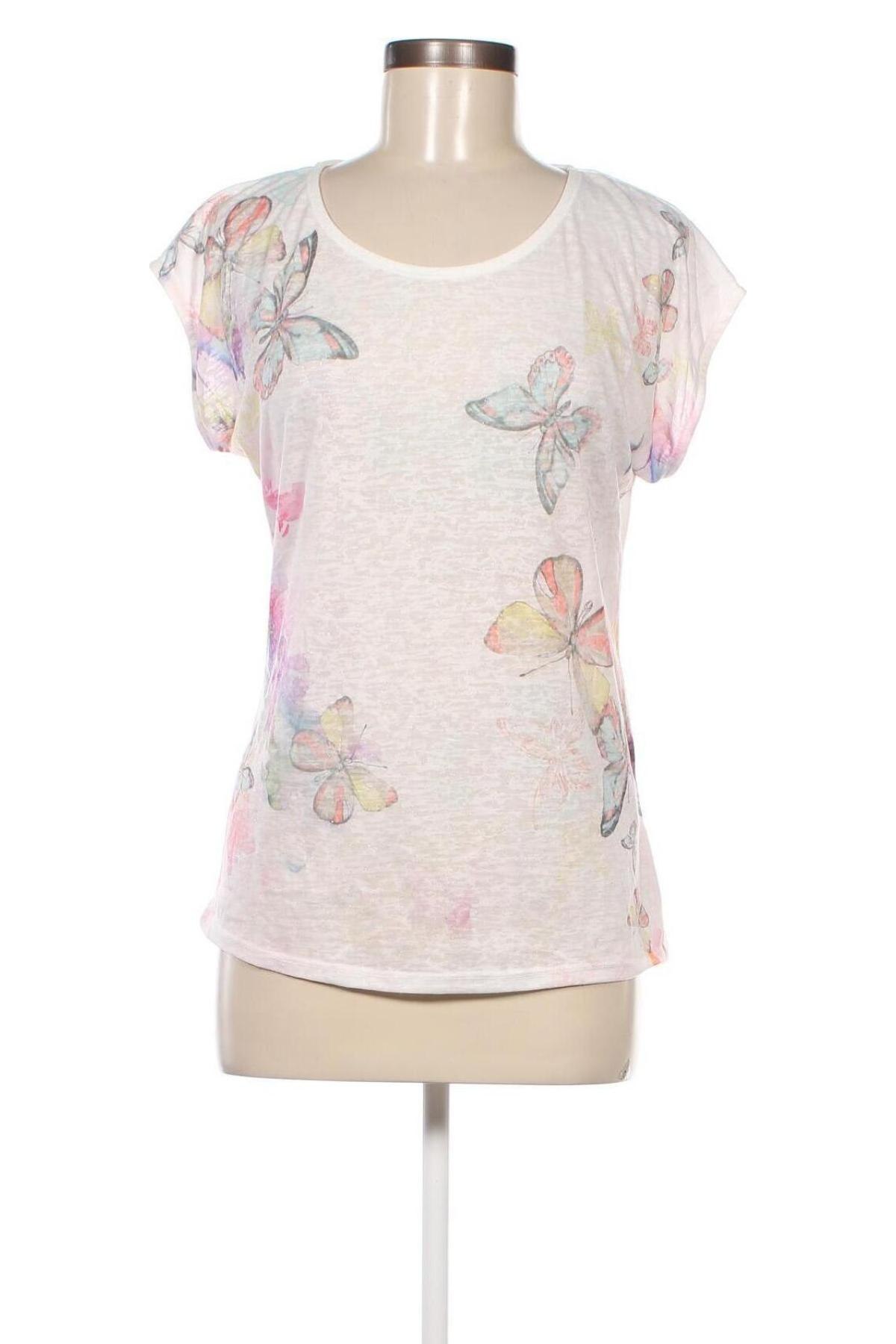 Дамска блуза Laura Torelli, Размер M, Цвят Екрю, Цена 7,60 лв.