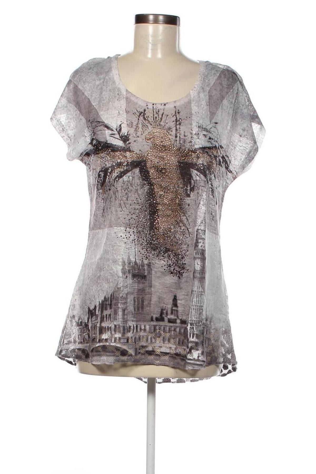 Γυναικεία μπλούζα Liberty, Μέγεθος L, Χρώμα Γκρί, Τιμή 14,85 €