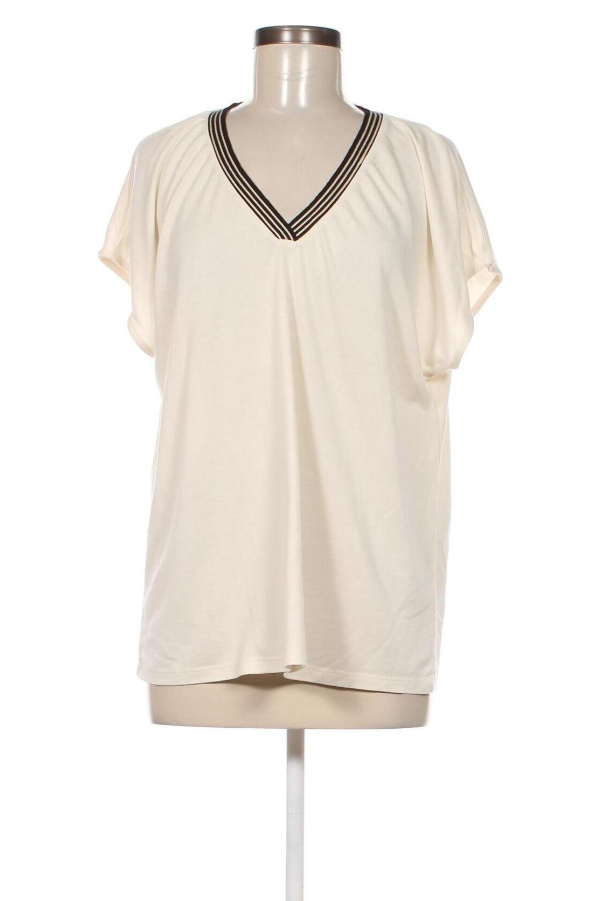 Дамска блуза Lindex, Размер XL, Цвят Екрю, Цена 19,00 лв.