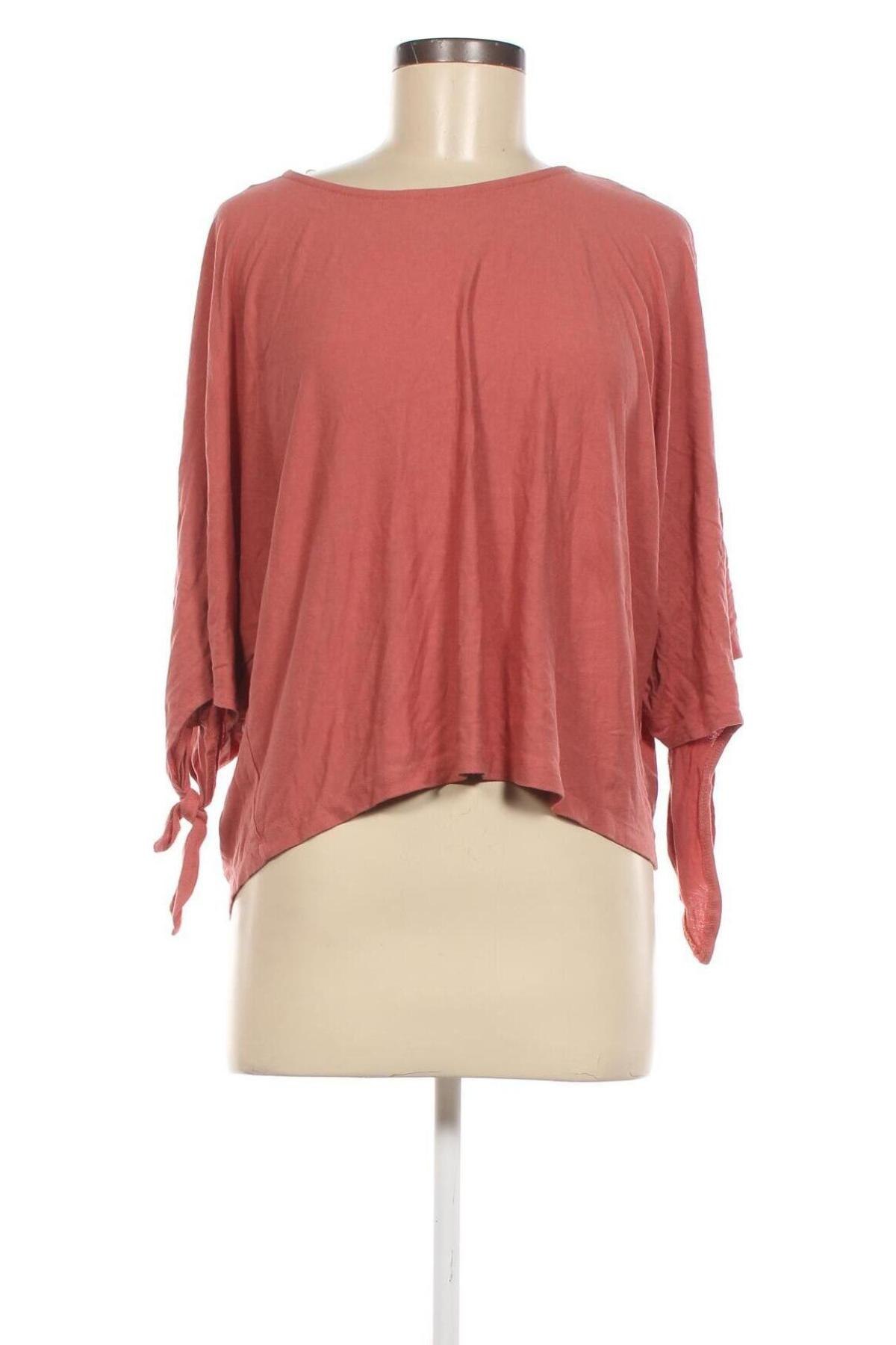 Γυναικεία μπλούζα Lindex, Μέγεθος L, Χρώμα Σάπιο μήλο, Τιμή 4,70 €